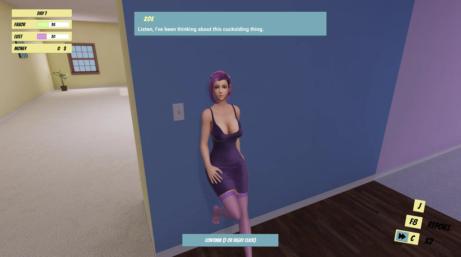 Femdom Wife Game - Zoe screenshot 10