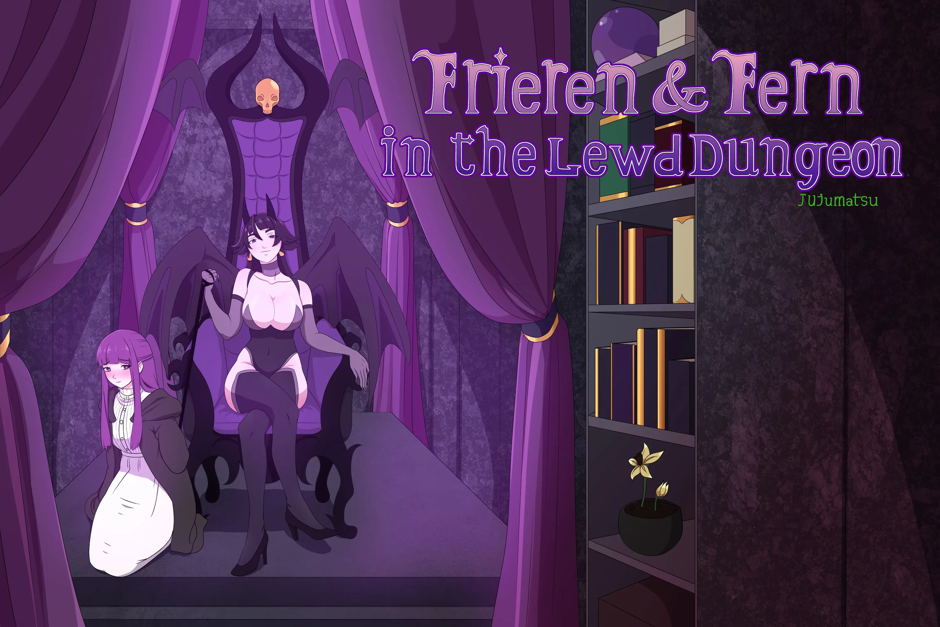 Frieren and Fern in the Lewd Dungeon