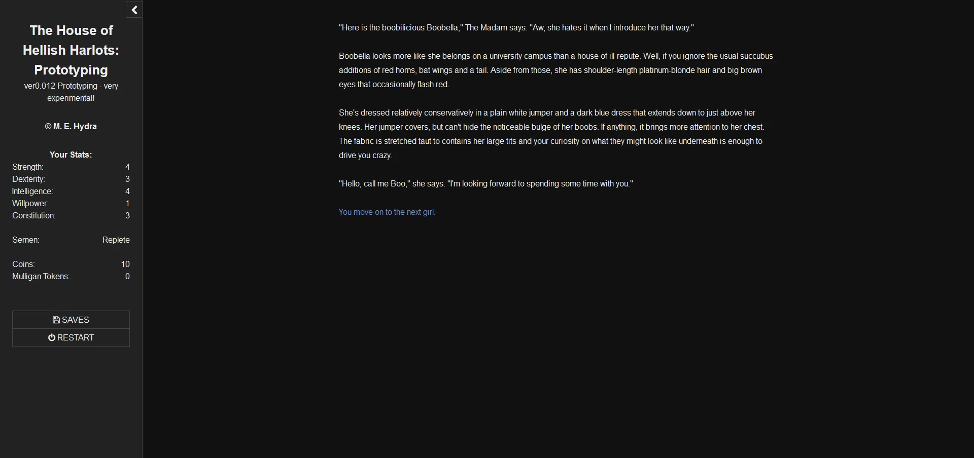 The House of Hellish Harlots screenshot 1