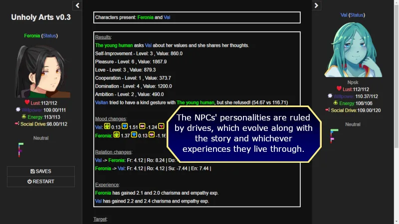Unholy Arts screenshot 13