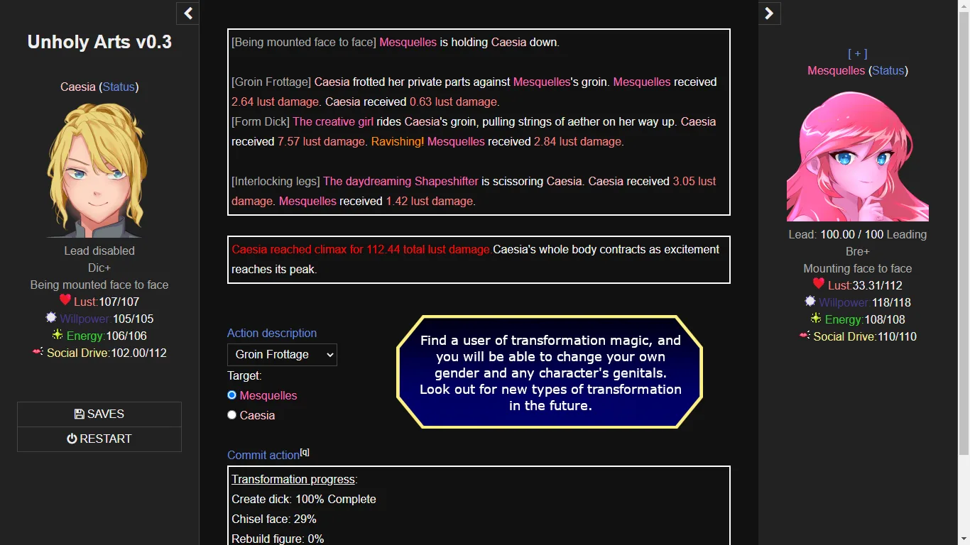 Unholy Arts screenshot 15